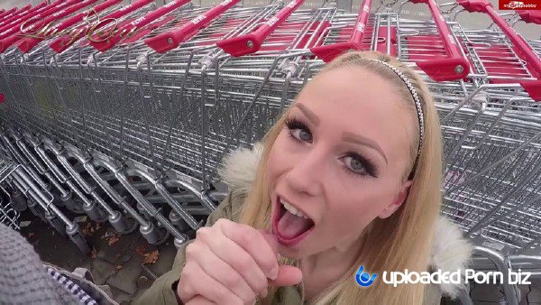 Lucy Cat Public Blowjob And Creampie Behind Supermarket In German HD 720p