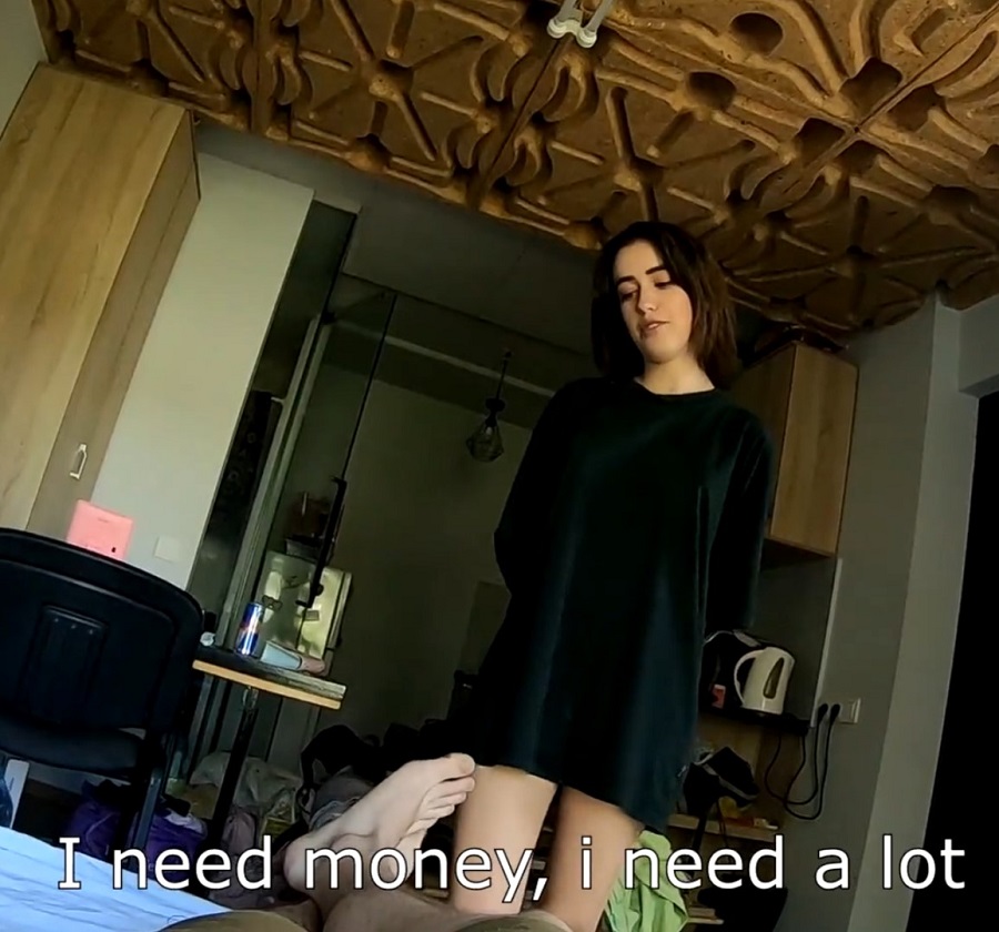 ADOLFxNIKA Hot Girl Gets Fucked for Money FullHD 1080p
