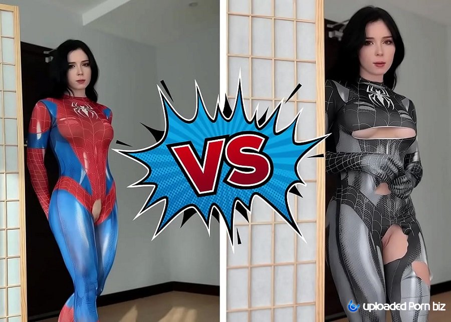 Sweetie Fox Cosplay Spider Woman FullHD 1080p