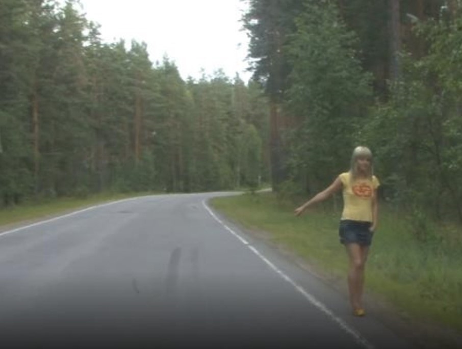 Yana Hitchhiker Fuck In Woods HD 720p