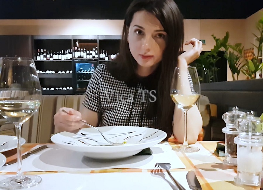 VicaTS, Milla Girl Get Sex With Shemale On Restaurant FullHD 1080p