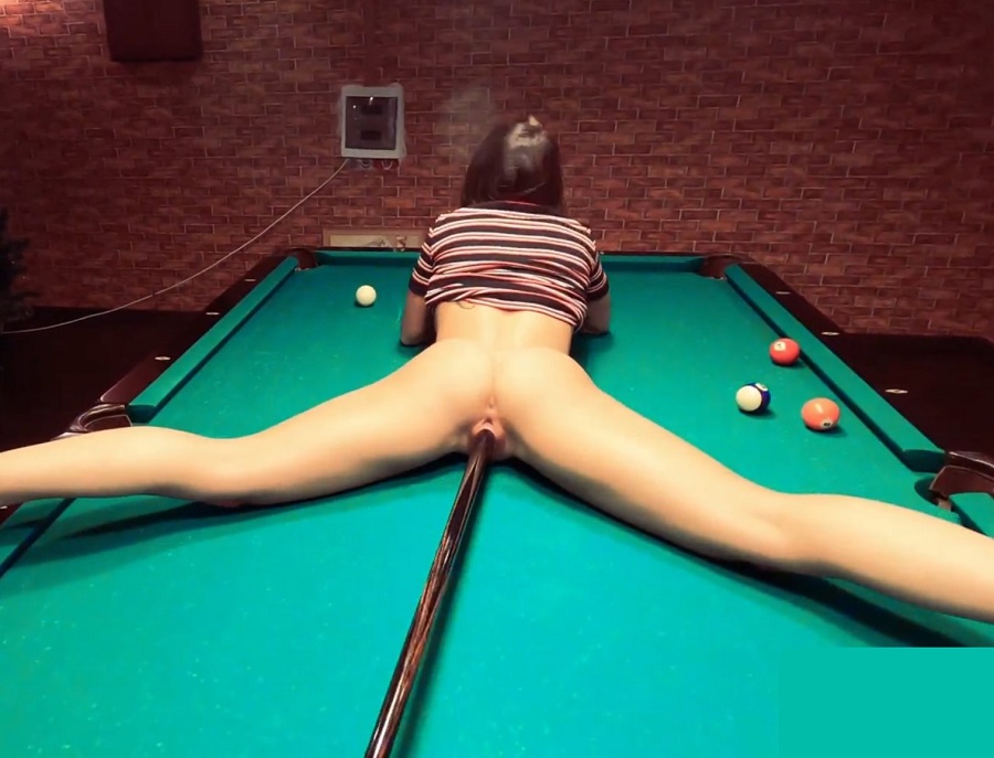Alice Kelly Lover Pussy Fucking me Cue to Orgasm on the Pool Table FullHD 1080p