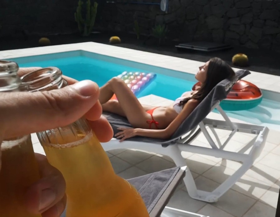 MySweetApple Sex Near Pool With Beer FullHD 1080p