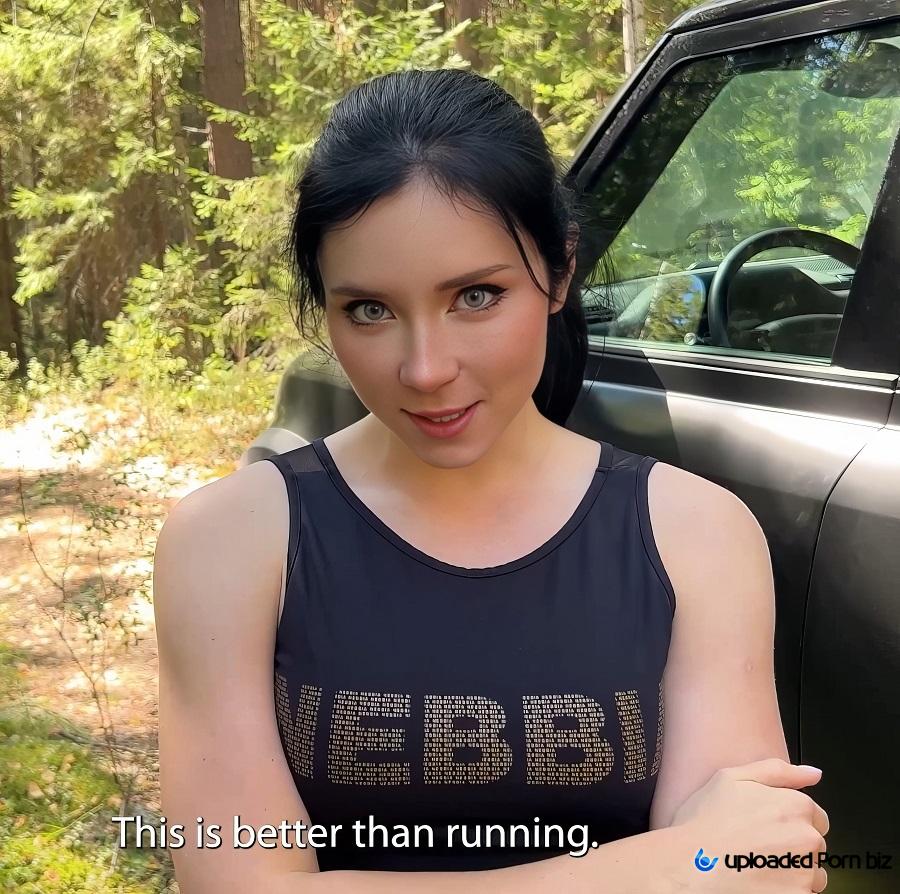 Sweety Fox Busty Fit Girl Fucks Stranger In Wood UltraHD/4K 2160p
