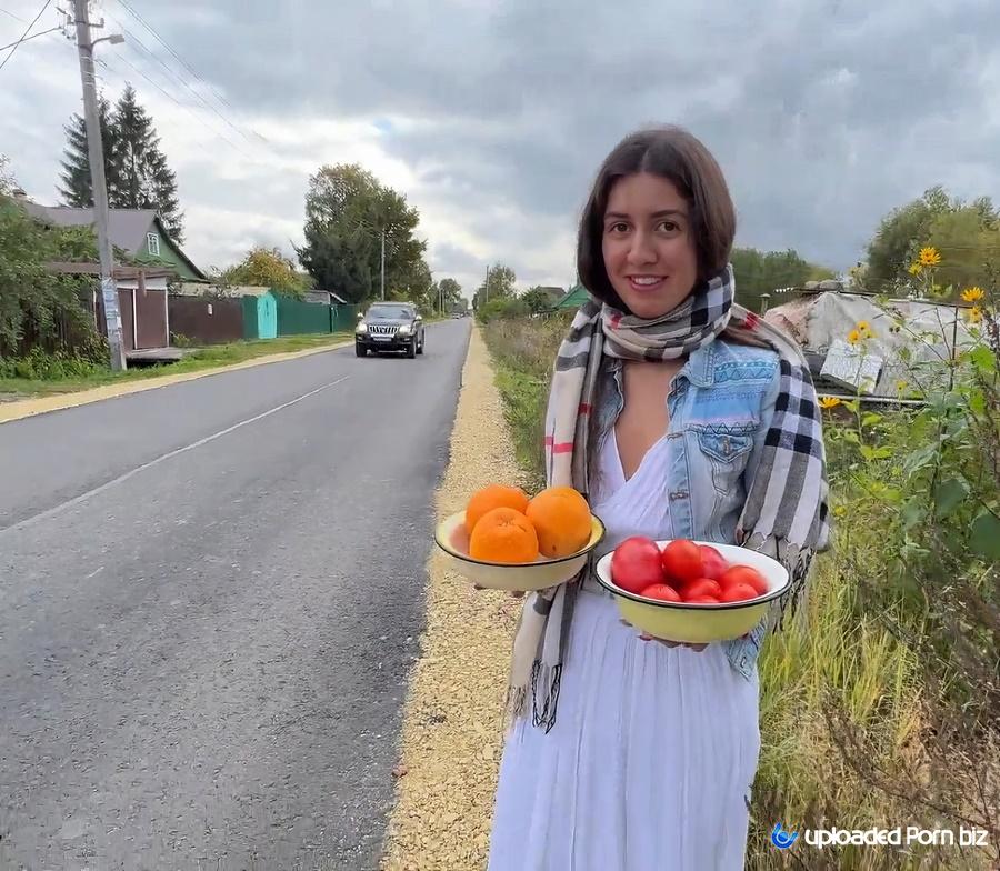 Katty West Fucked a Village Girl In The Garden While Her Husband Was Not At Home FullHD 1080p