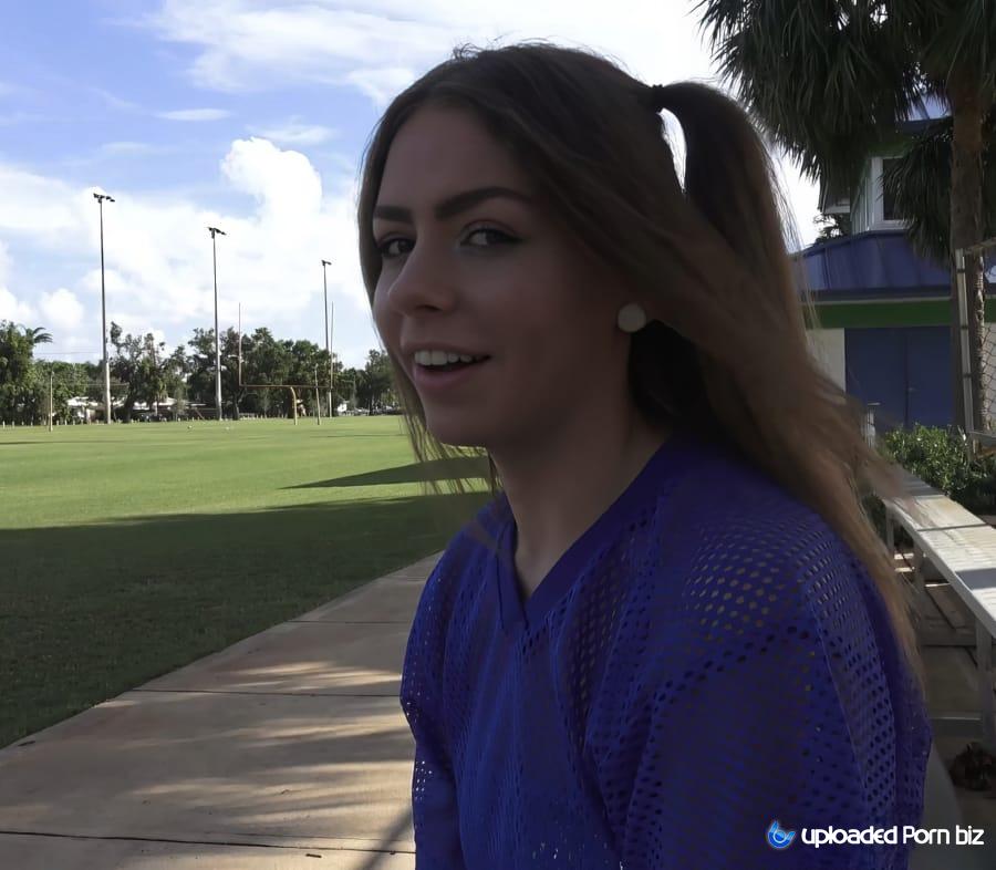 Alex Blake Blackmails A Cute Student And Fucks Her In His Car FullHD 1080p