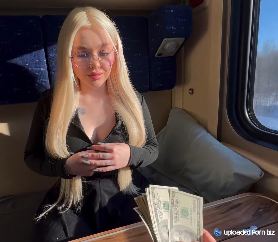 Blondessa Pickup Hot Blonde Girl And Fuck On The Train FullHD 1080p