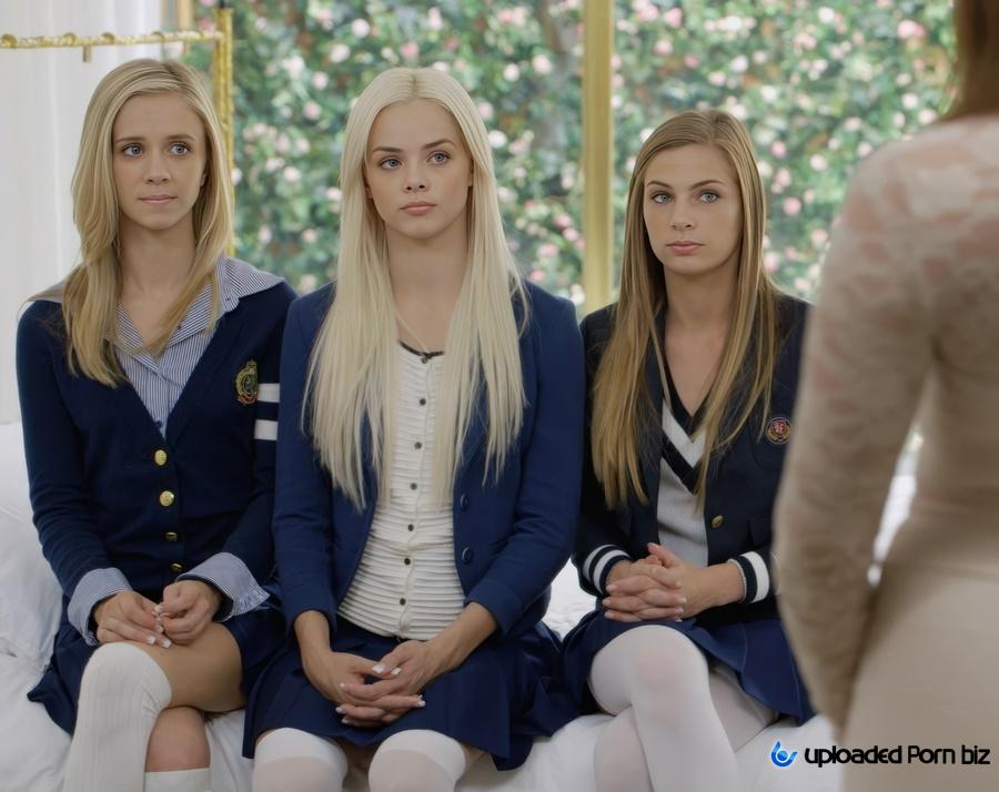 Elsa Jean, Rachel James, Sydney Cole Three Decent Students From A Prestigious University Want Debauchery And Fucking With A Big Dick FullHD 1080p