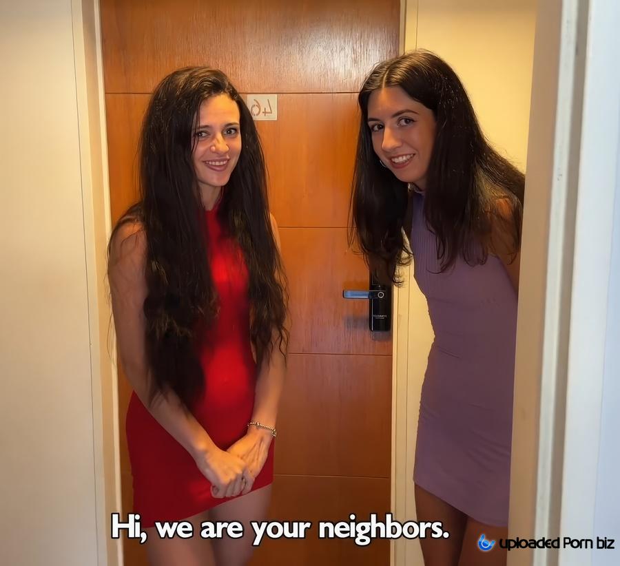 Kate Rich, Katty West Slutty Neighbors Ask For Cum On Their Cute Faces For Public Cumwalk FullHD 1080p
