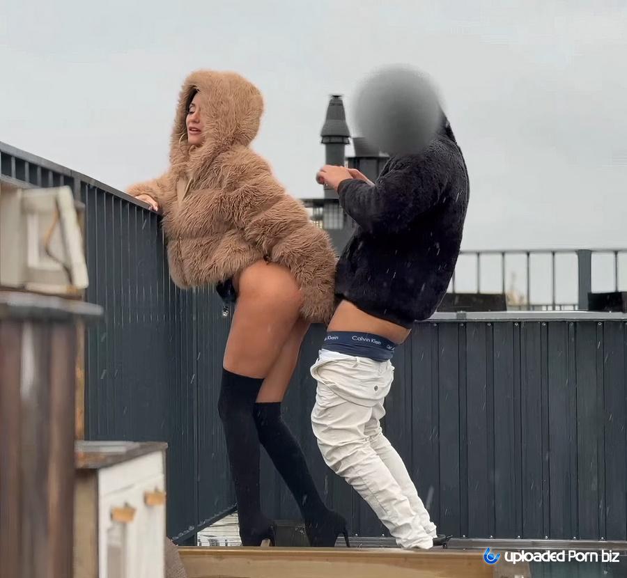 Angela Doll Sex on a rooftop in Amsterdam FullHD 1080p