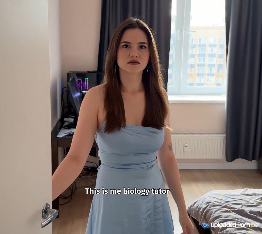 Kisselka College Girl Pays Her Tutor With a Deepthroat Blowjob FullHD 1080p