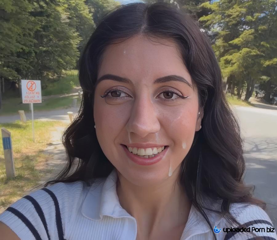 Katty West Walking With Cum On Face After Sex In The Bushes FullHD 1080p