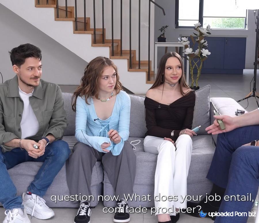 Luna Evans, Kira Stone Too Cute Teen On Porn Casting FullHD 1080p