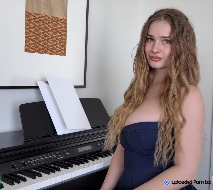 Cumatozz Busty 18 Yo Girl Seduced Her Teacher During a Piano Lesson FullHD 1080p
