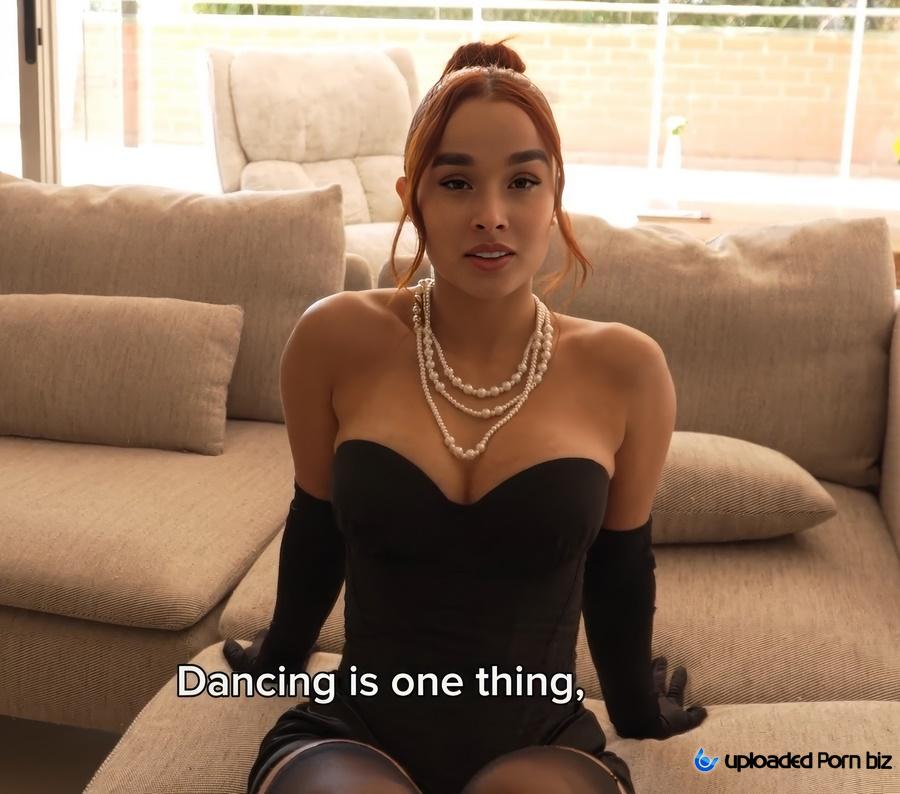 Abella Olsen Sex with a Charming Girl After the Ball in Evening Dress and Silk Gloves FullHD 1080p
