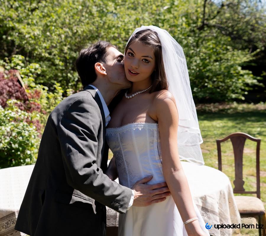 Anha Bellissima Stunning Bride with Amazing Body Fucks Another Man on Her Wedding Day FullHD 1080p