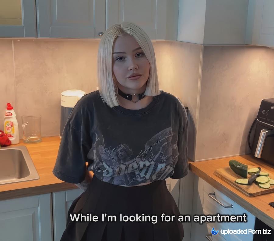 Blondessa First Meeting Sex with Goth Blonde Step-Sister FullHD 1080p
