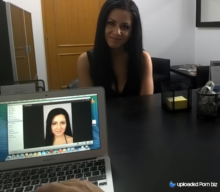 Alexandra Hot Brunette On Models Casting HD 720p