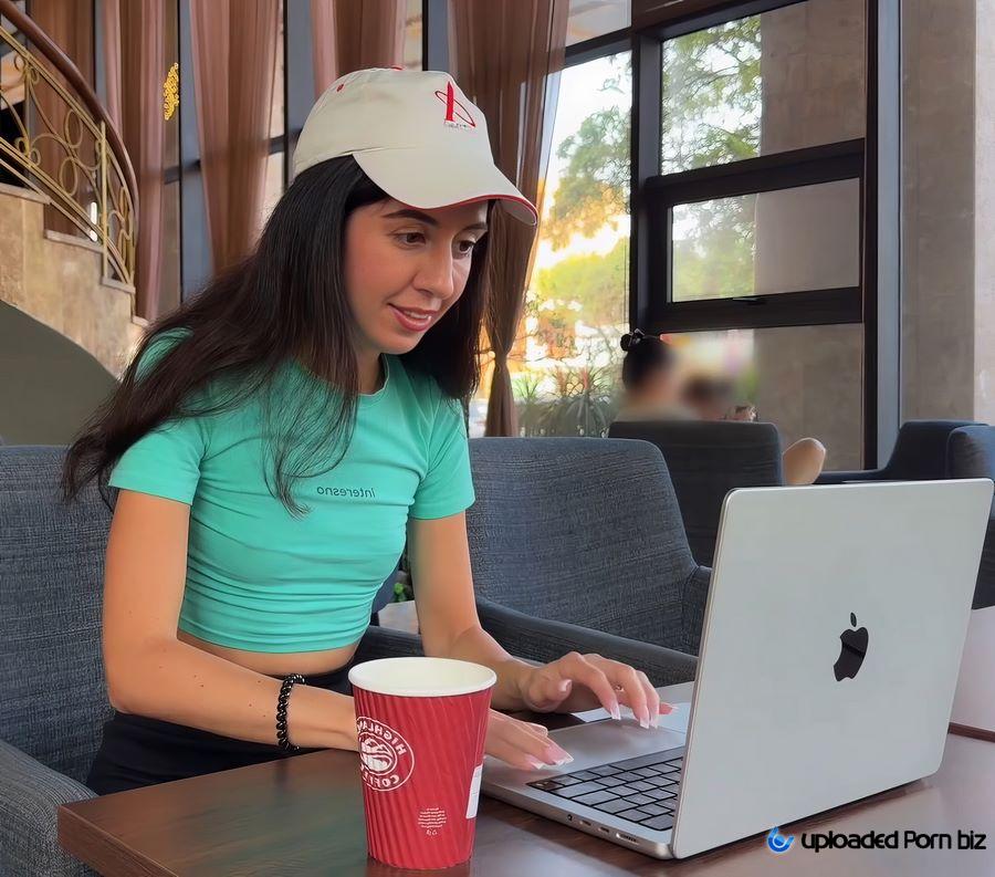 Katty West Caught a Girl Watching Porn In a Cafe And Took Her In For a Thorough Search FullHD 1080p
