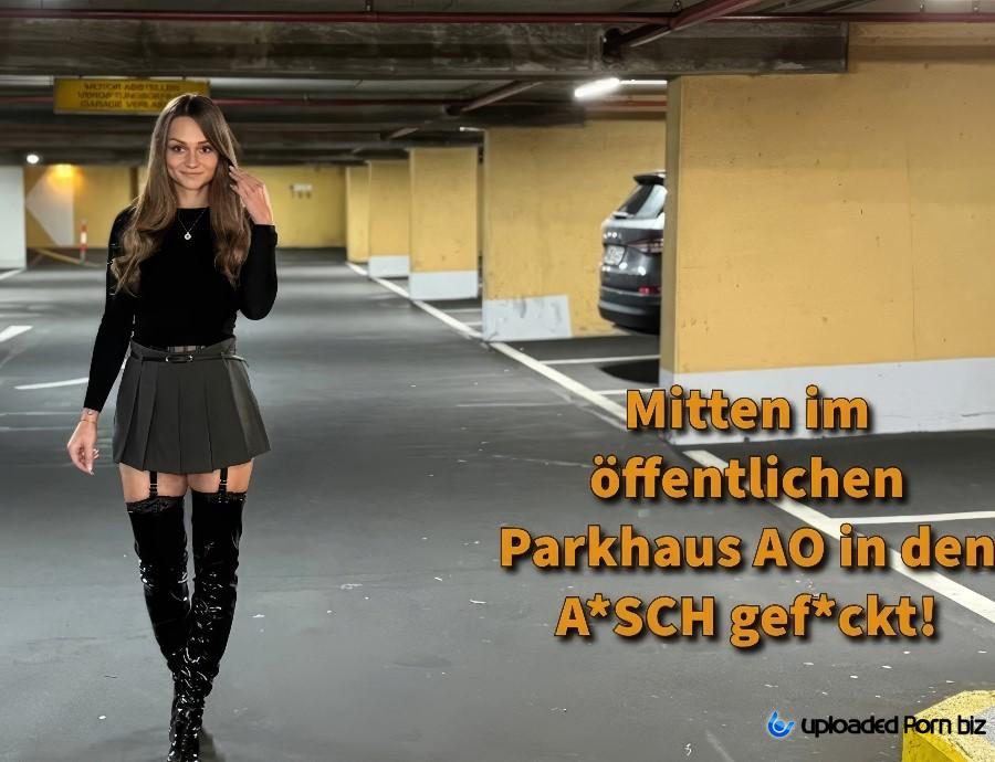 Mona Mystery German Girl Fucked In The Ass In The Underground Parking Lot FullHD 1080p